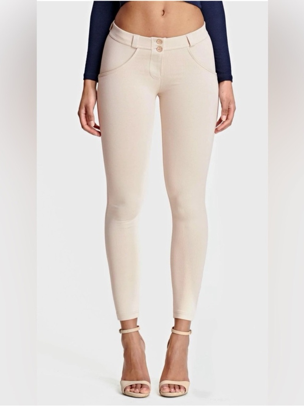 Freddy Cream Performance Stretch Pants